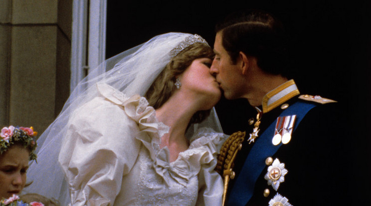 1981. július 29-én tartották az esküvőt, itt még boldogok voltak együtt /Fotó: Northfoto