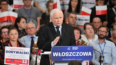 Jarosław Kaczyński po konwencji odwiedził jeszcze jedną miejscowość. "Nie kłamiemy"