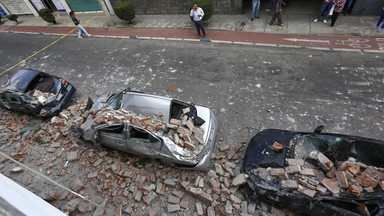 Potężne trzęsienie ziemi w stolicy Meksyku