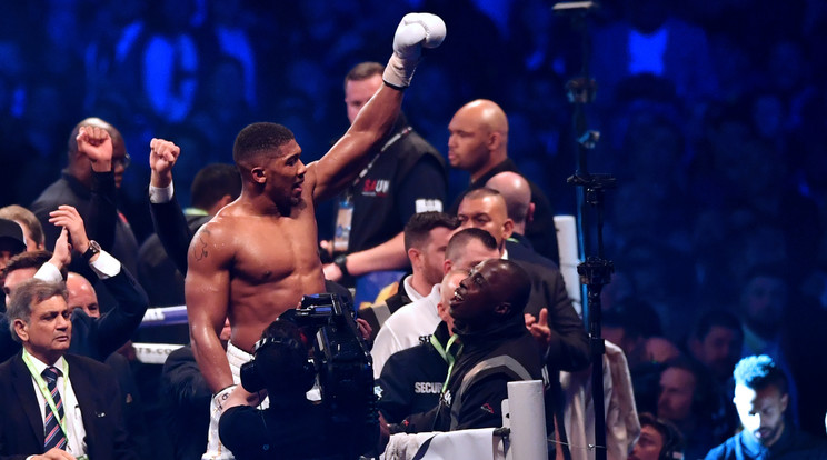 Anthony Joshua tavasszal újra ringbe léphet /Fotó: AFP