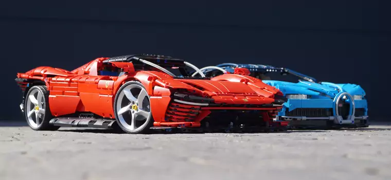 Bugatti Chiron i Ferrari Daytona SP3 - LEGO nie tylko dla dziecka