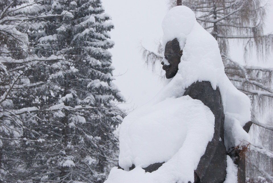 Śnieg paraliżuje Zakopane