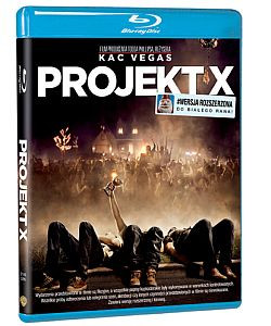 "Projekt X" - okładka Blu-ray
