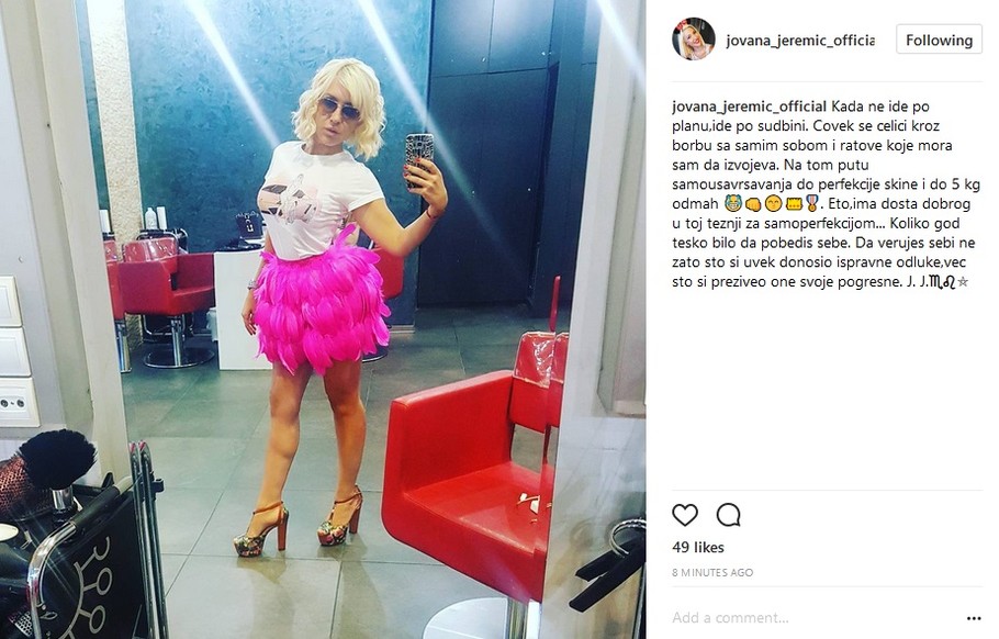Jovana Jeremić Instagram