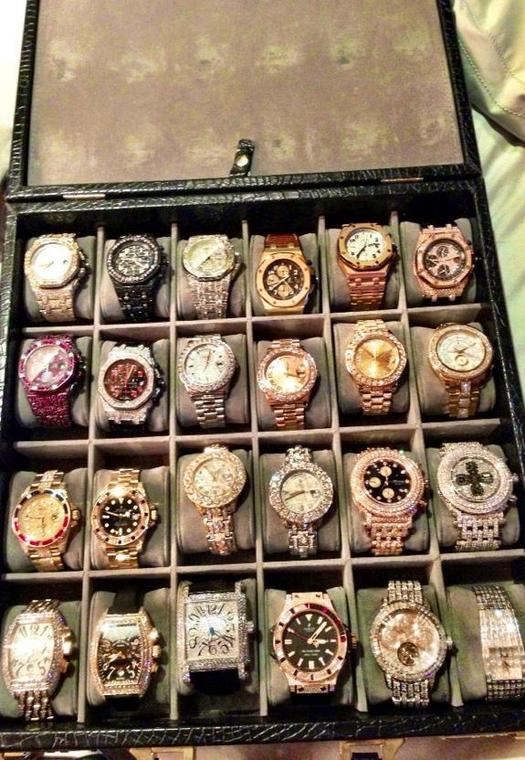 Floyd Mayweather pokazał zegarki warte 6 4 mln dol Forbes