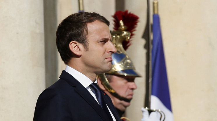 Emmanuel Macron francia elnök
pártja is magabiztosan teljesített /Fotó: MTI