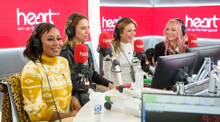 A Spice Girls tagok egy rádióműsorban elevenítették fel az incidenst /Fotó: Northfoto