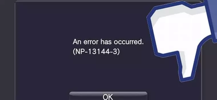 Błąd NP-13144-3, czyli chwilowa zadyszka Facebooka na PS Vicie