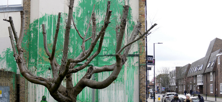 Banksy potwierdza. Nowy mural w Londynie to jego dzieło