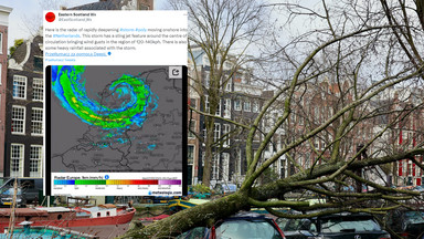 Załamanie pogody w Holandii. Jedna osoba nie żyje. "Przedmioty wylatywały w powietrze"