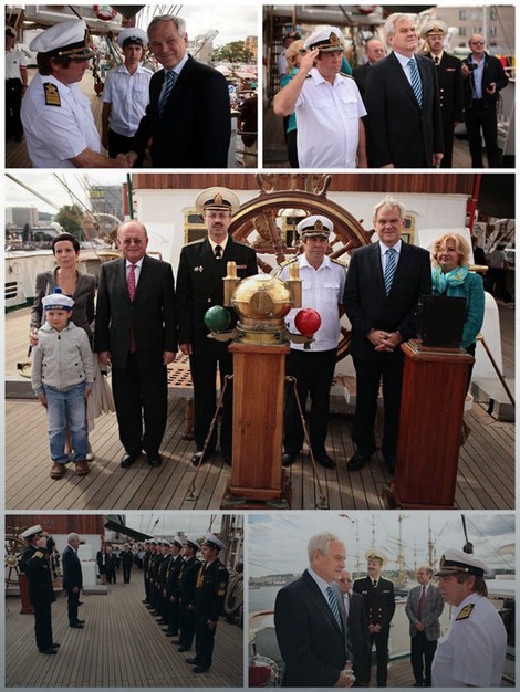 Eduard Šišmakov (sa brkovima i naočarima u oficirskoj uniformi)