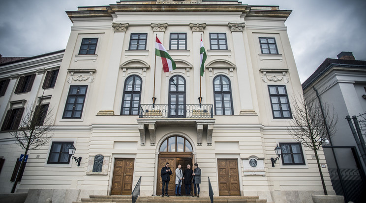 A Miniszterelnökség épülete / Fotó: Origo - Miniszterelnöki Kabinetiroda