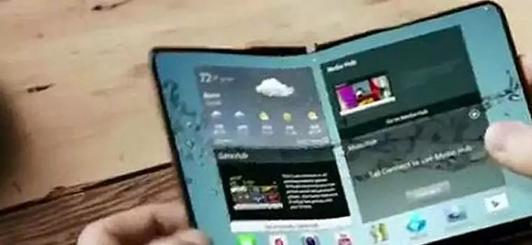 Smartfon, który rozkłada się w tablet już niedługo? Nowy patent Samsunga