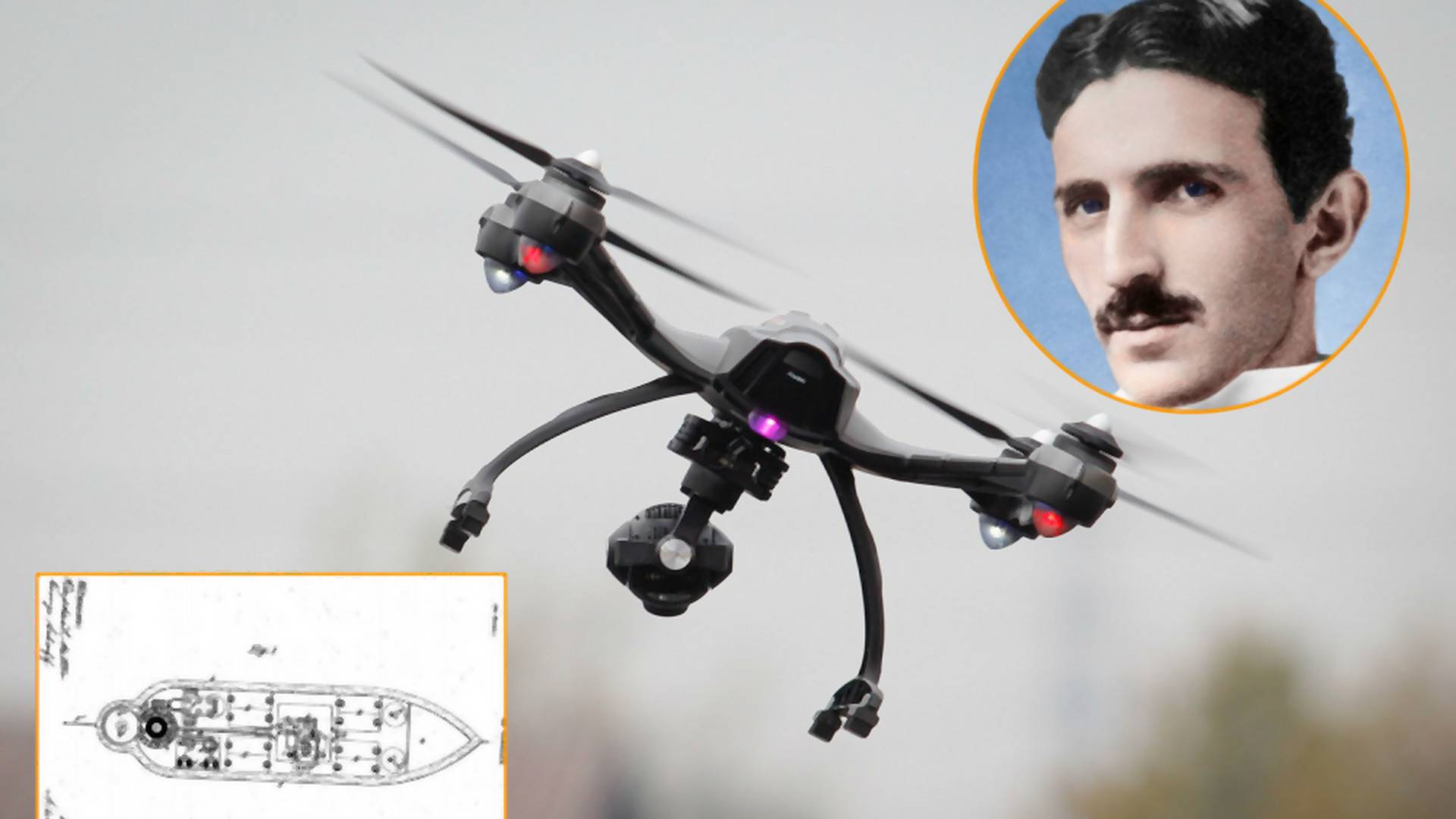 Dokumenta FBI-ja otkrila Teslin patent drona