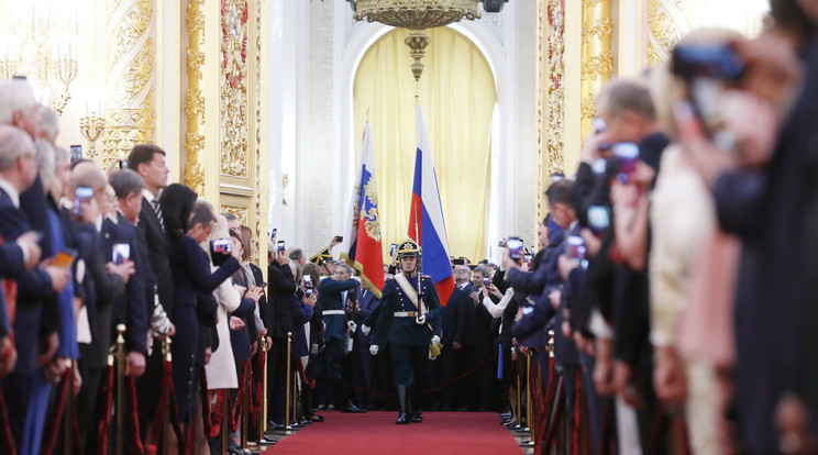 Putyin elnöki beiktatása / Fotó: MTI