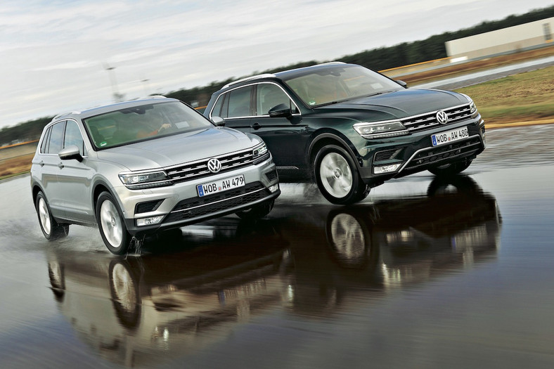 Volkswagen Tiguan 2.0 TDI 4x2 kontra Volkswagen Tiguan 2.0 TDI 4x4