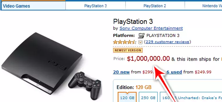 Promocja: PS3 Slim za milion dolarów