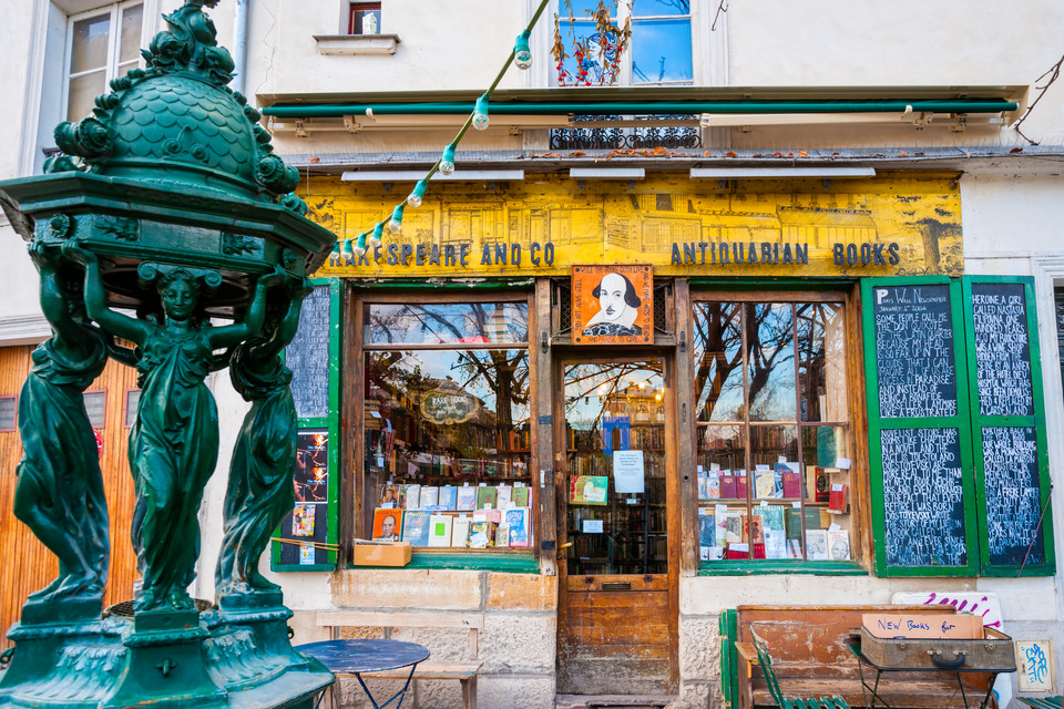 Shakespeare and company, Paryż, Francja