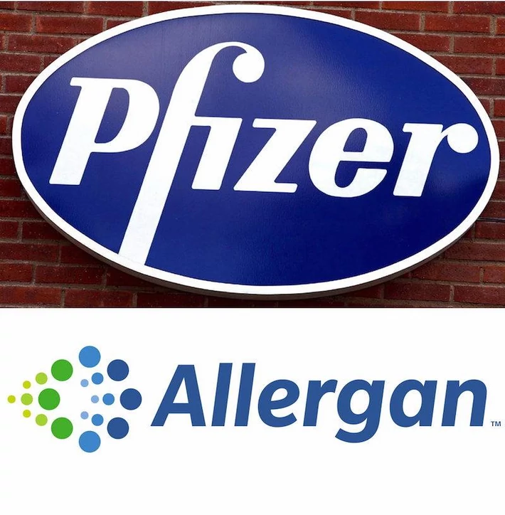 1. Pfizer/Allergan. Wartość: 160 mld USD