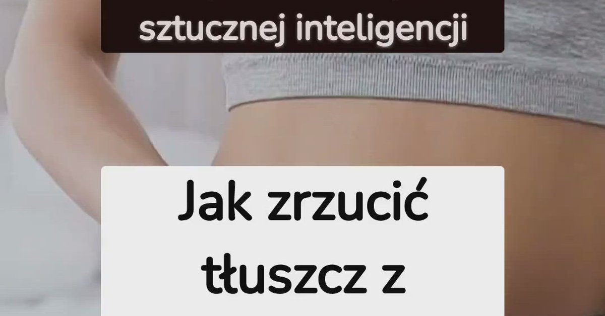 Jak zrzucić tłuszcz z brzucha Pięć rad do wprowadzenia od zaraz Video