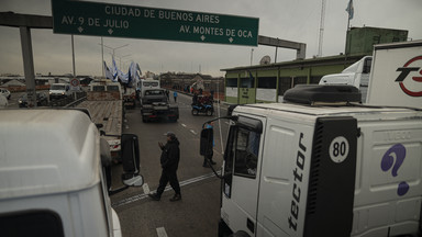 Protesty w Argentynie. Nie żyje kierowca tira obrzucony kamieniami