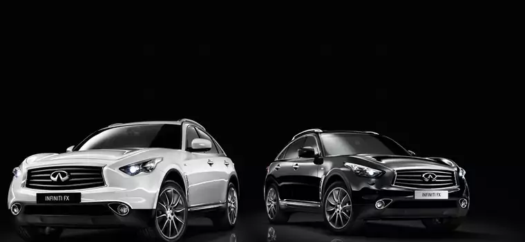 Infiniti FX Black and White Edition