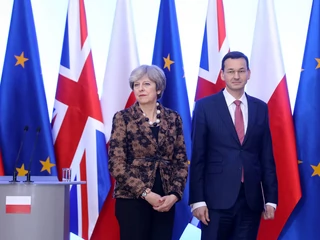 Theresa May i Mateusz Morawiecki podczas polsko-brytyjskich konsultacji międzyrządowych. Grudzień 2017 r.