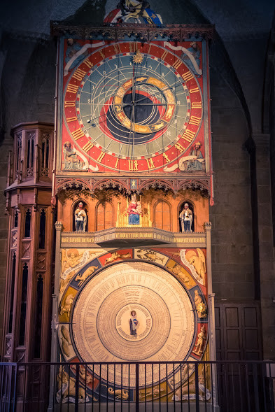 Zegar astronomiczny w katedrze w Lund