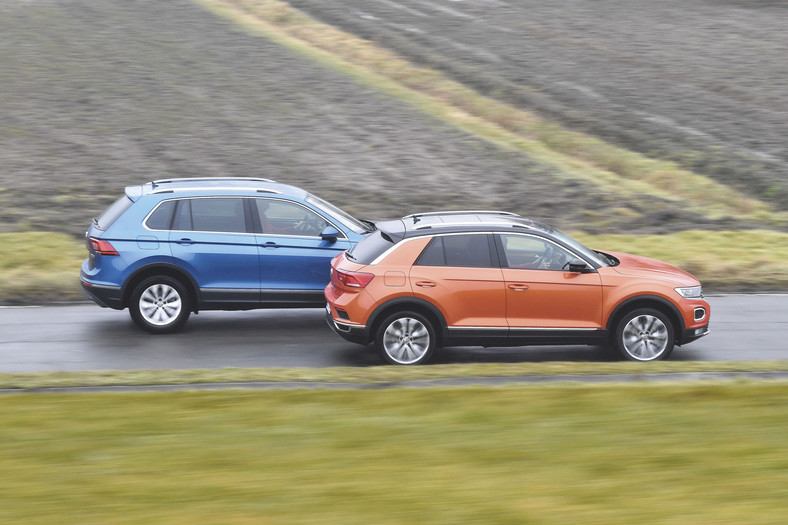 Volkswagen T-Roc kontra Tiguan - ktoś tu nie ma żadnych szans