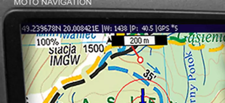 Nawigacja GPS do samochodu i na rower