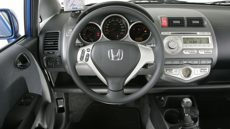 1. Honda Jazz I (2002-08) - od 9000 zł  