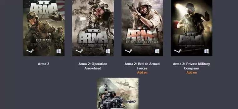 Humble ARMA Bundle - wszystkie części serii wraz z dodatkami za niewiele ponad 60 złotych