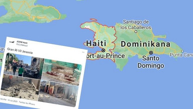 Potężne trzęsienie ziemi w pobliżu Haiti. Setki zabitych, tysiące rannych