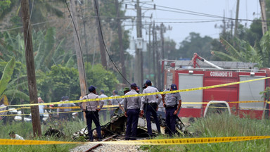 Media: pięciu obcokrajowców wśród pasażerów samolotu, który rozbił się w Hawanie