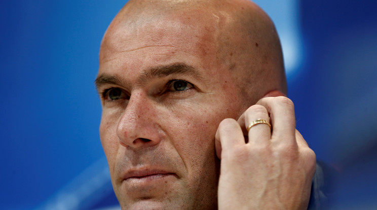 Zinedine Zidane-t néha megtalálják a kritikusok fiai teljesítménye miatt /Fotó: AFP