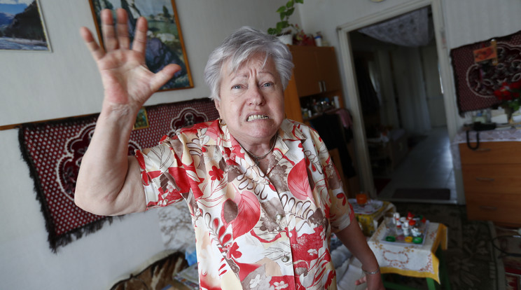 A 72 éves ­Sárát felháborította, hogy garázdasággal vádolja szomszédja /Fotó: Fuszek Gábor