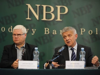 Jerzy Hausner i Marek Belka