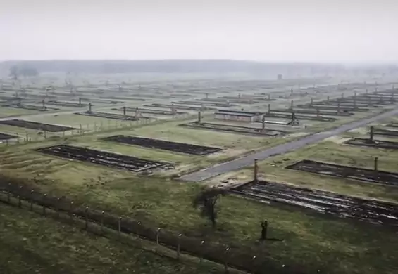 Obóz Auschwitz-Birkenau z perspektywy drona: tego nie da się zapomnieć