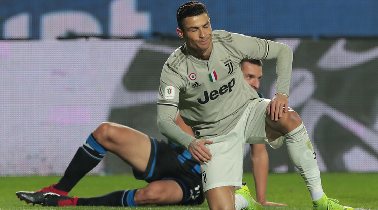 Cristiano Ronaldo sem tudott segíteni 
a Juventuson /Fotó: GettyImages