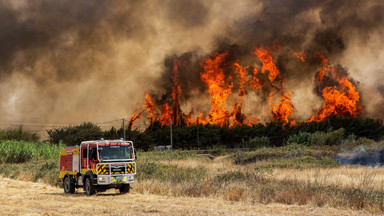 Fala gorąca wywołuje pożary w Europie. Turyści uciekają z kampingów