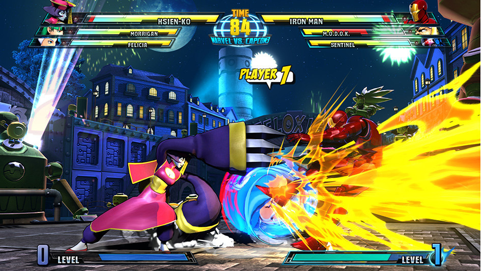 Kadr z gry "Marvel vs. Capcom 3: Fate of Two Worlds"