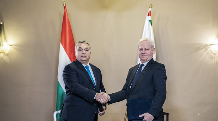 Orbán Viktor és Tarlós István megállapodást írt alá a főváros napján / Fotó: MTI/Miniszterelnöki Sajtóiroda/Szecsődi Balázs