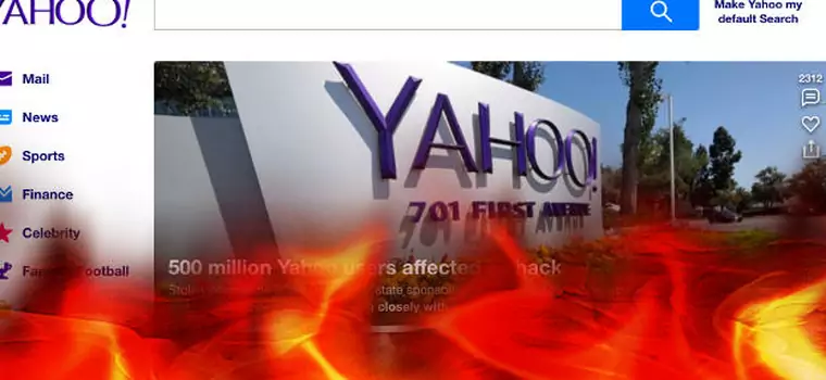 Yahoo!: wykradziono dane co najmniej 500 mln naszych użytkowników