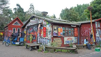 Hipisowska dzielnica Kopenhagi  Christiania kończy z narkotykami