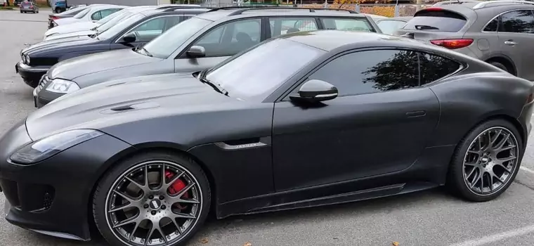 Policja odzyskała Jaguara F-Type wartego 300 tys. złotych