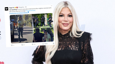 Dramat mieszkaniowy Tori Spelling. Ona i dzieci musieli zostać ewakuowani