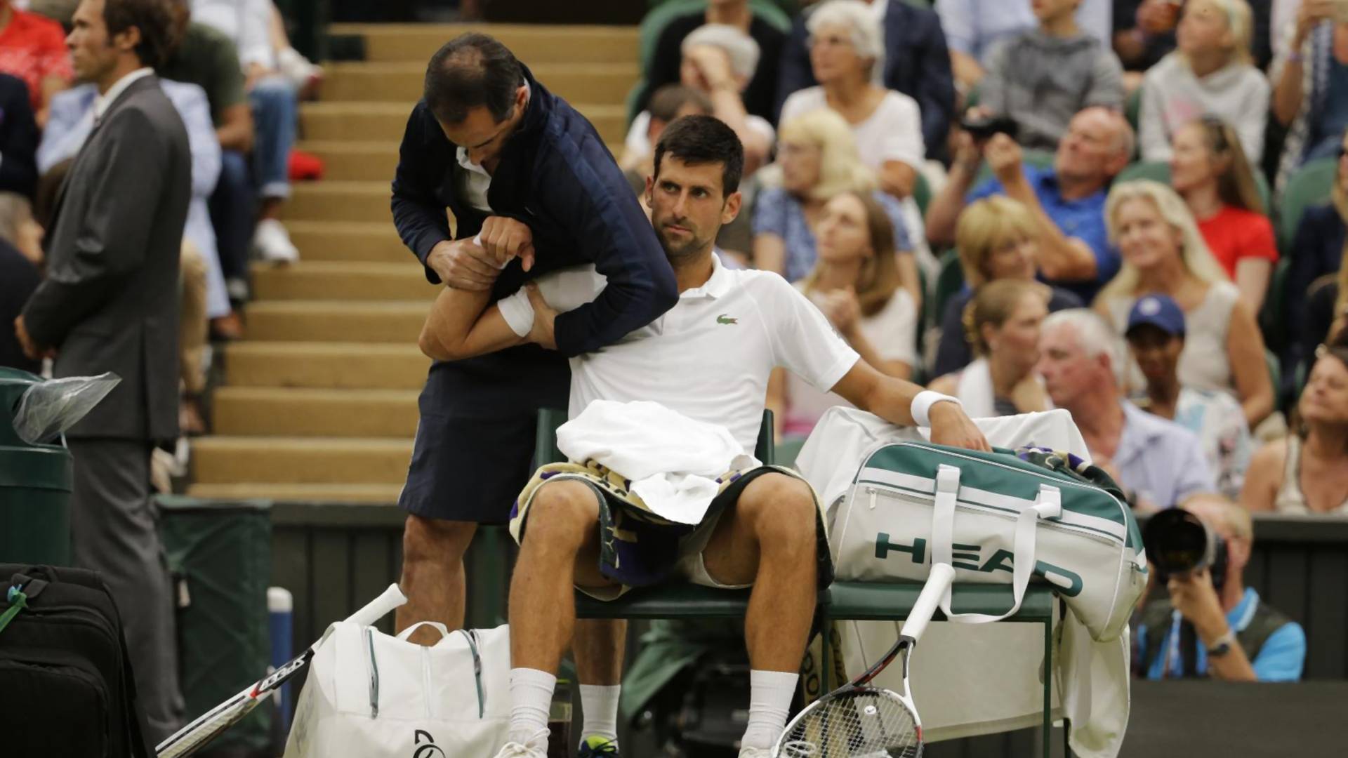 Ništa od Đokovićevog povratka na prvo mesto: Novak predao Berdihu zbog povrede