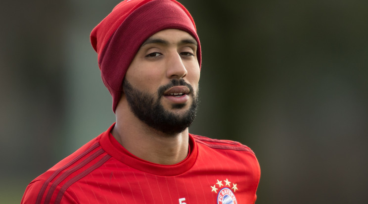 Benatia kínos helyzetbe került /Fotó: AFP