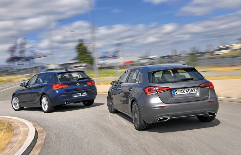 Kto tu jest gwiazdą? Porównanie: nowy Mercedes A180 d vs. BMW 116d