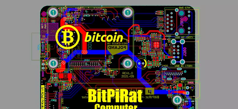 BitPiRat to moduł dla Raspberry Pi CM4 do tworzenia koparek kryptowalut